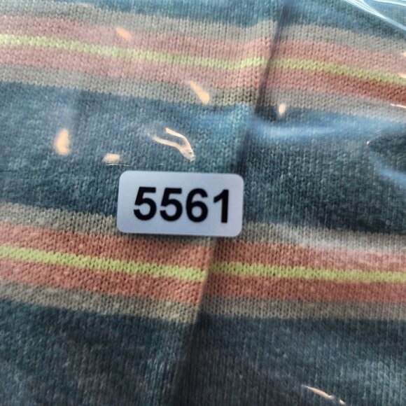 Women's American Eagle Outfitters Shirt Multicolor Striped Long Sleeve Size L - Picture 10 of 10